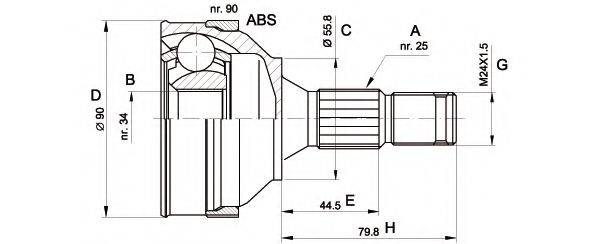 OPEN PARTS CVJ5138.10