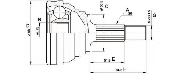 OPEN PARTS CVJ5149.10