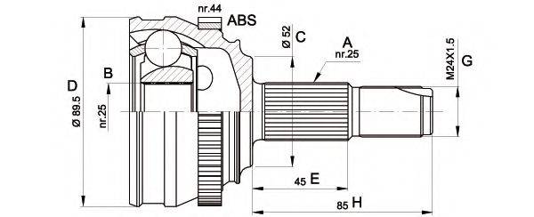 OPEN PARTS CVJ5251.10