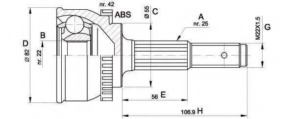 OPEN PARTS CVJ5288.10