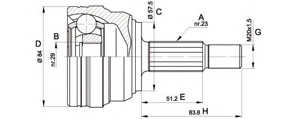 OPEN PARTS CVJ5313.10