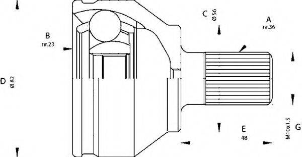 OPEN PARTS CVJ5669.10