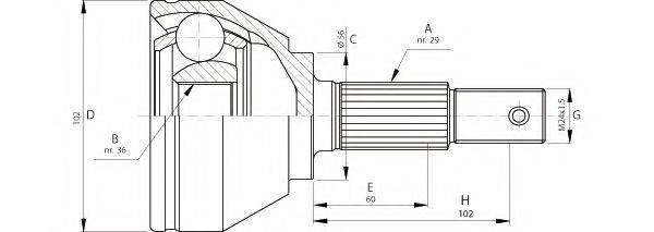 OPEN PARTS CVJ5716.10