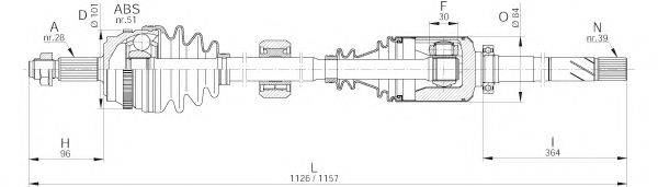 OPEN PARTS DRS6210.00