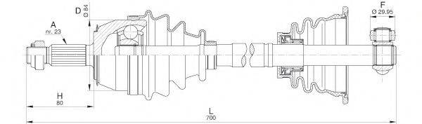 OPEN PARTS DRS6211.00