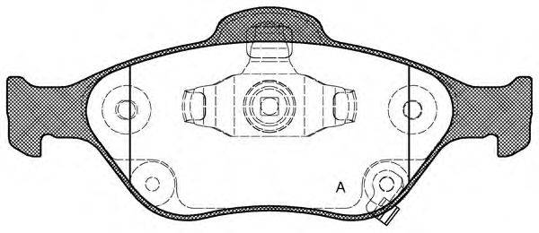 OPEN PARTS BPA0766.12