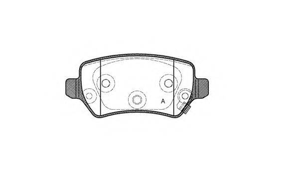 OPEN PARTS BPA0957.22