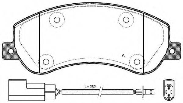 OPEN PARTS BPA1250.02