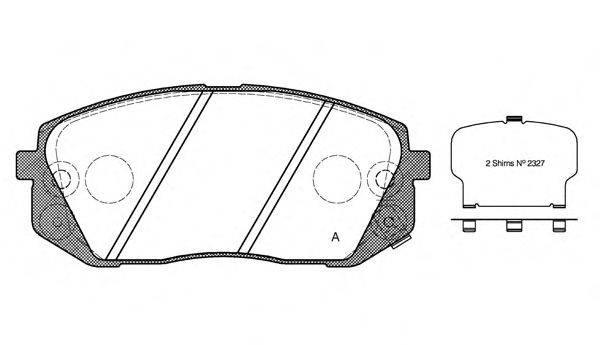 OPEN PARTS BPA1302.22