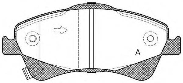 OPEN PARTS BPA1341.12