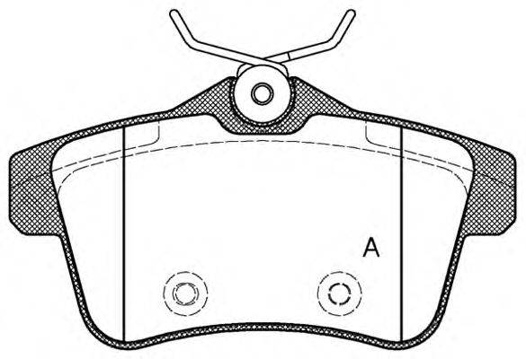 OPEN PARTS BPA1418.00