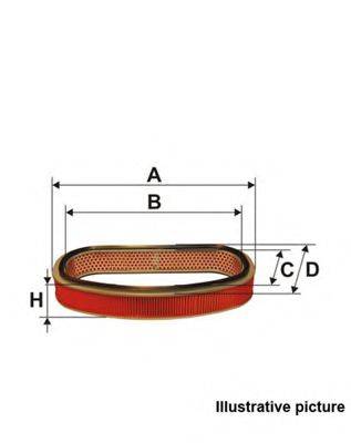 OPEN PARTS EAF342230 Повітряний фільтр