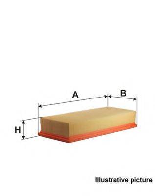 OPEN PARTS EAF350710 Повітряний фільтр