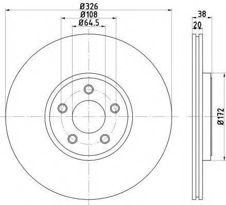 TEXTAR 92178003 гальмівний диск