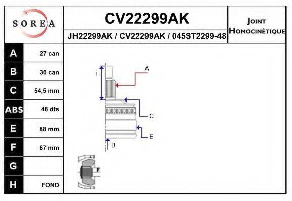 EAI CV22299AK