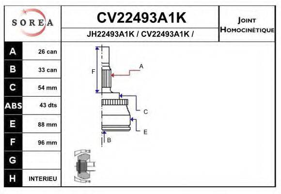 EAI CV22493A1K