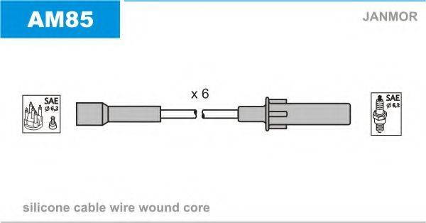 JANMOR AM85 Комплект дротів запалювання