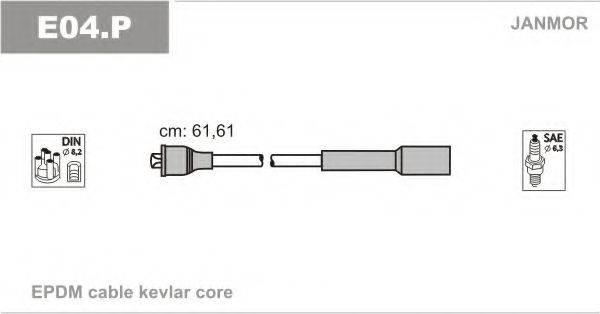 DELCO REMY DLP60 Комплект дротів запалювання