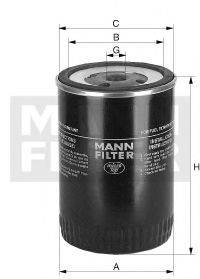 MANN-FILTER WK943 Паливний фільтр