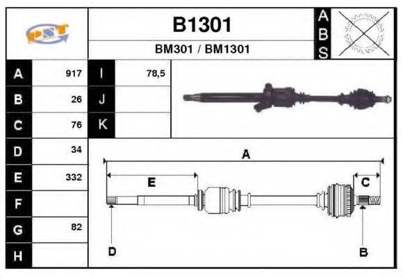 SNRA B1301