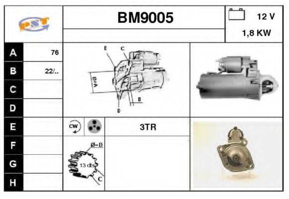 SNRA BM9005 Стартер