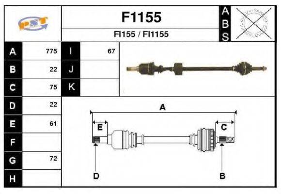 SNRA F1155