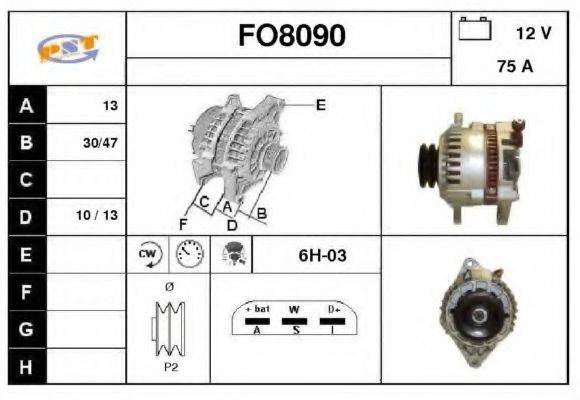 SNRA FO8090 Генератор