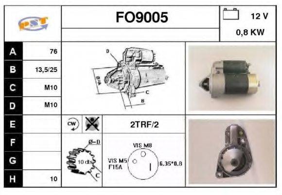 SNRA FO9005 Стартер