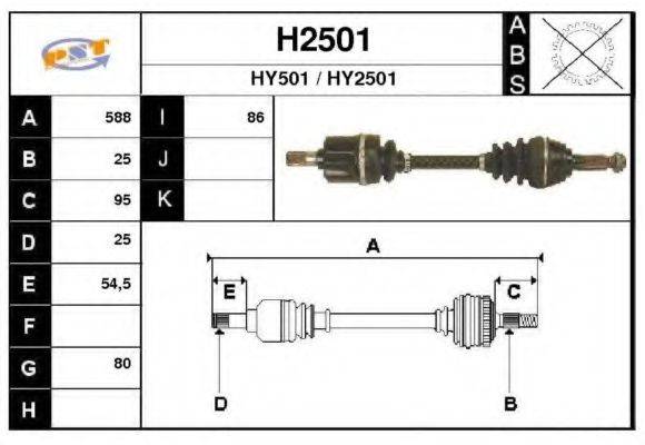 SNRA H2501