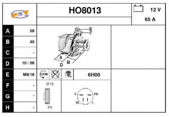 SNRA HO8013