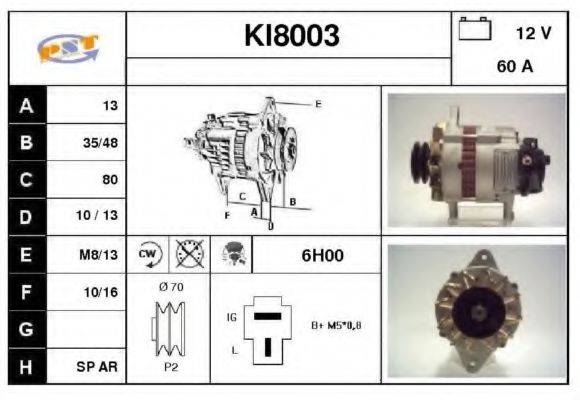 SNRA KI8003