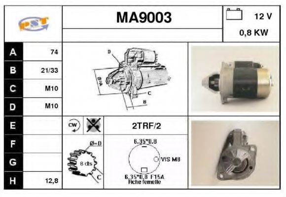 SNRA MA9003 Стартер