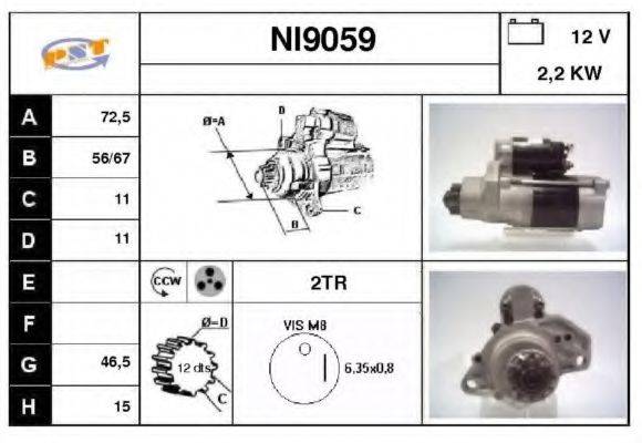 SNRA NI9059 Стартер