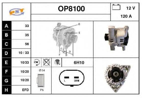 SNRA OP8100 Генератор