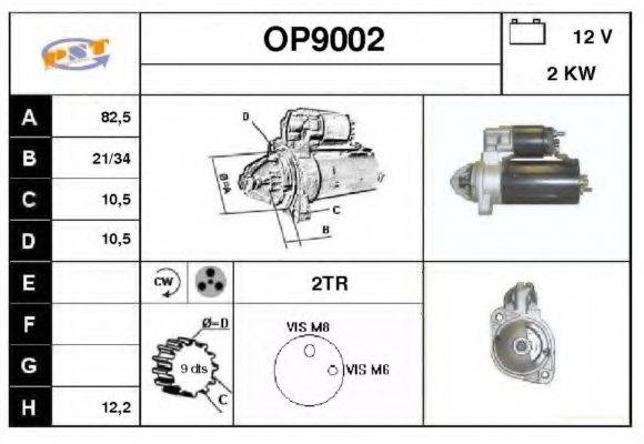 SNRA OP9002 Стартер