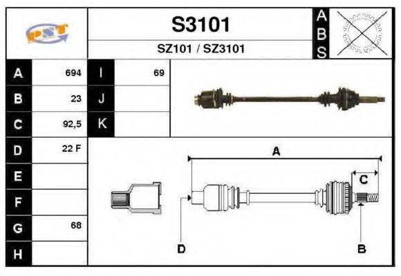 SNRA S3101