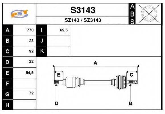 SNRA S3143