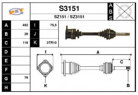 SNRA S3151