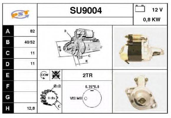 SNRA SU9004 Стартер