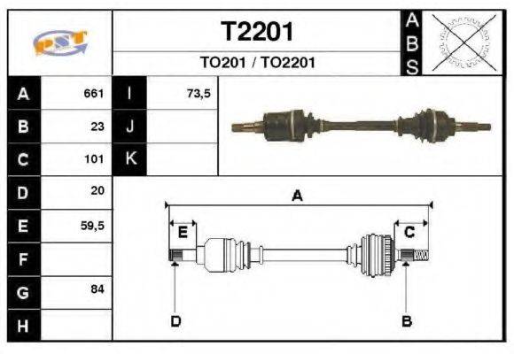 SNRA T2201