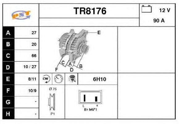 SNRA TR8176 Генератор