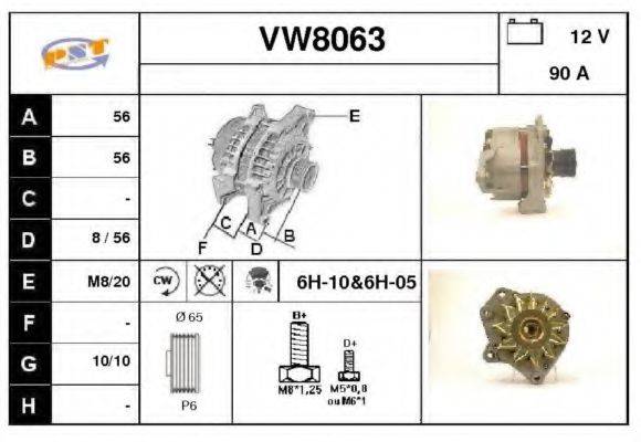 SNRA VW8063 Генератор