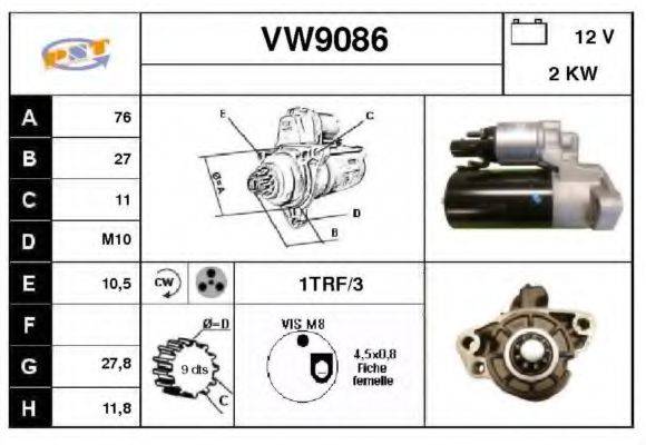 SNRA VW9086