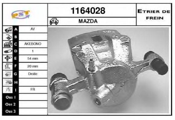 SNRA 1164028 Гальмівний супорт