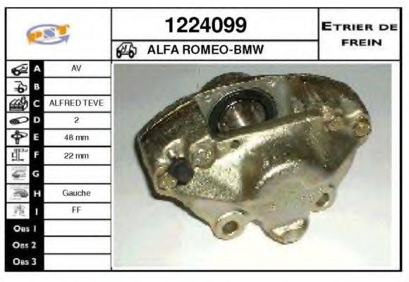 SNRA 1224099 Гальмівний супорт