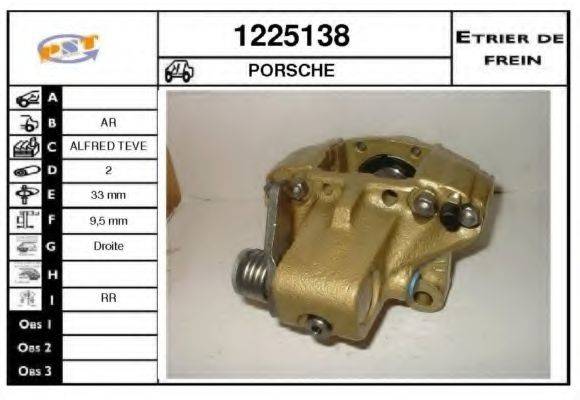 SNRA 1225138 Гальмівний супорт