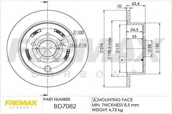 FREMAX BD-7082