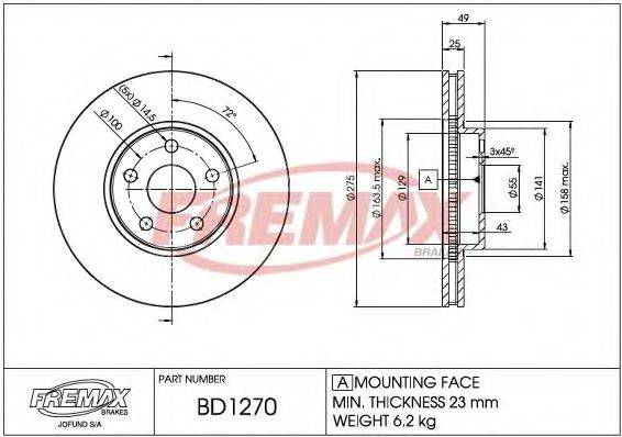 FREMAX BD-1270