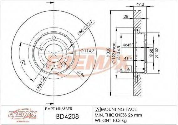 FREMAX BD-4208