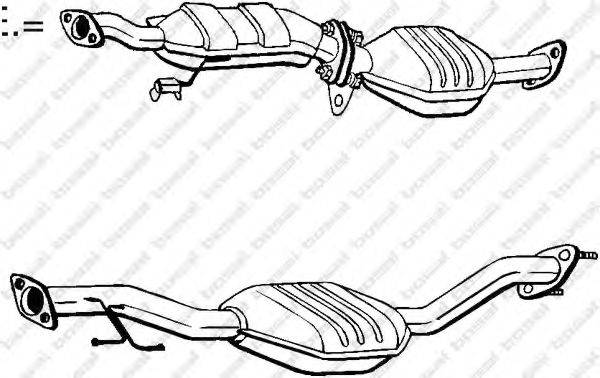 BOSAL 099222 Каталізатор